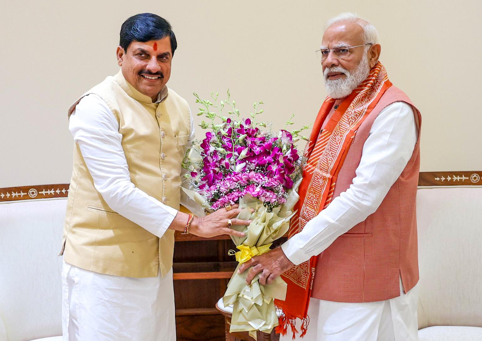 At forefront of development initiatives: PM Modi extends birthday greetings to CM Mohan Yadav