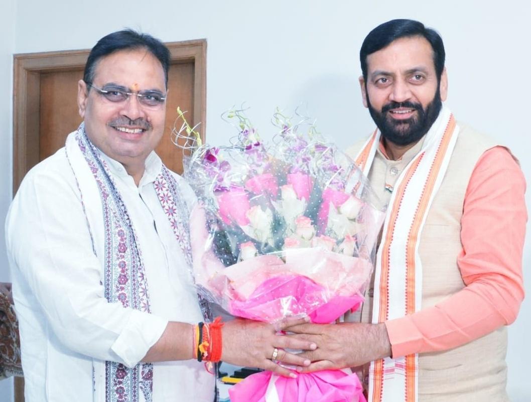 Rajasthan and Haryana CMs discuss Bhiwadi drainage, Yamuna water-sharing