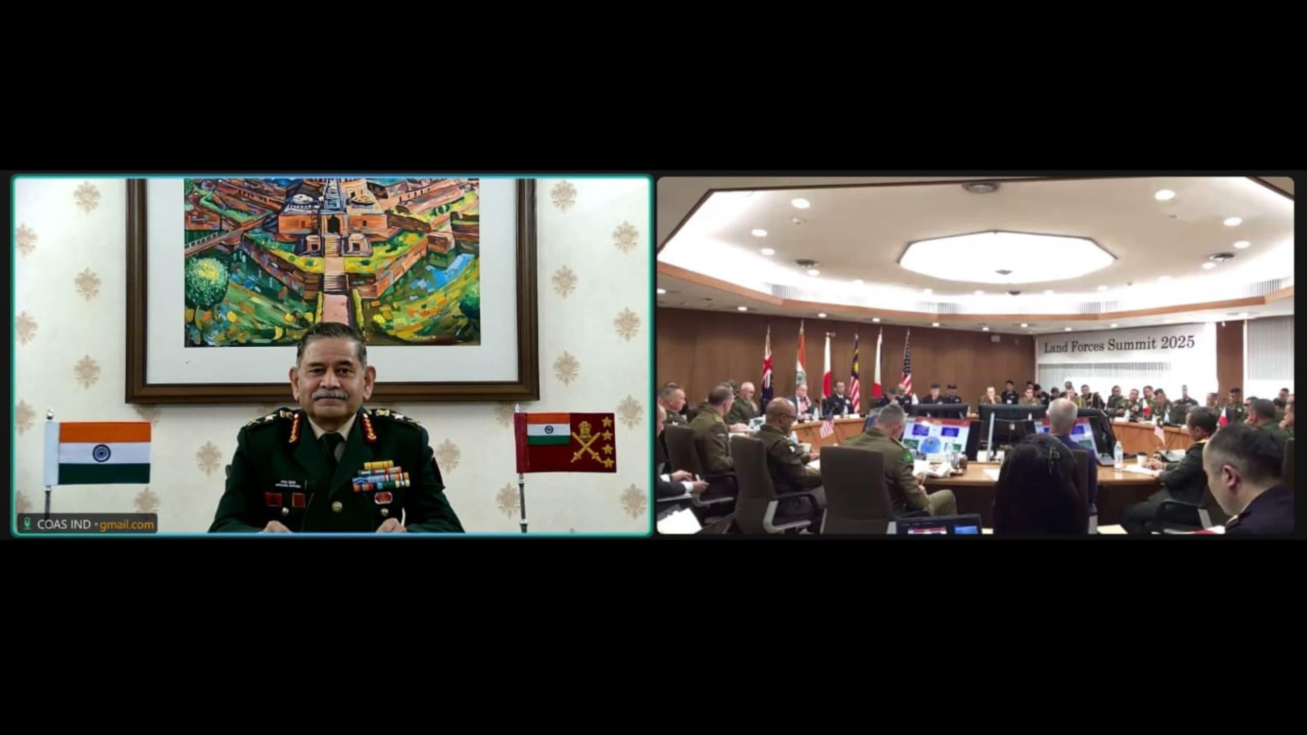 Army Chief General Upendra Dwivedi pitches ‘IKIGAI’ framework at Japan-hosted ‘Land Forces Summit’