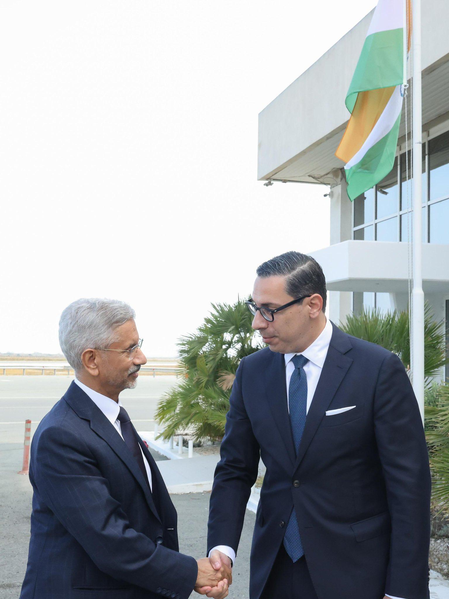 ‘PM Modi’s visit will boost bilateral ties, India-EU partnership’: EAM Jaishankar on meeting Cyprus counterpart Constantinos Kombos