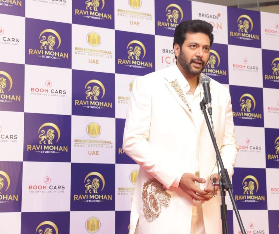 Actor Ravi Mohan's first film as director titled 'An ordinary man'