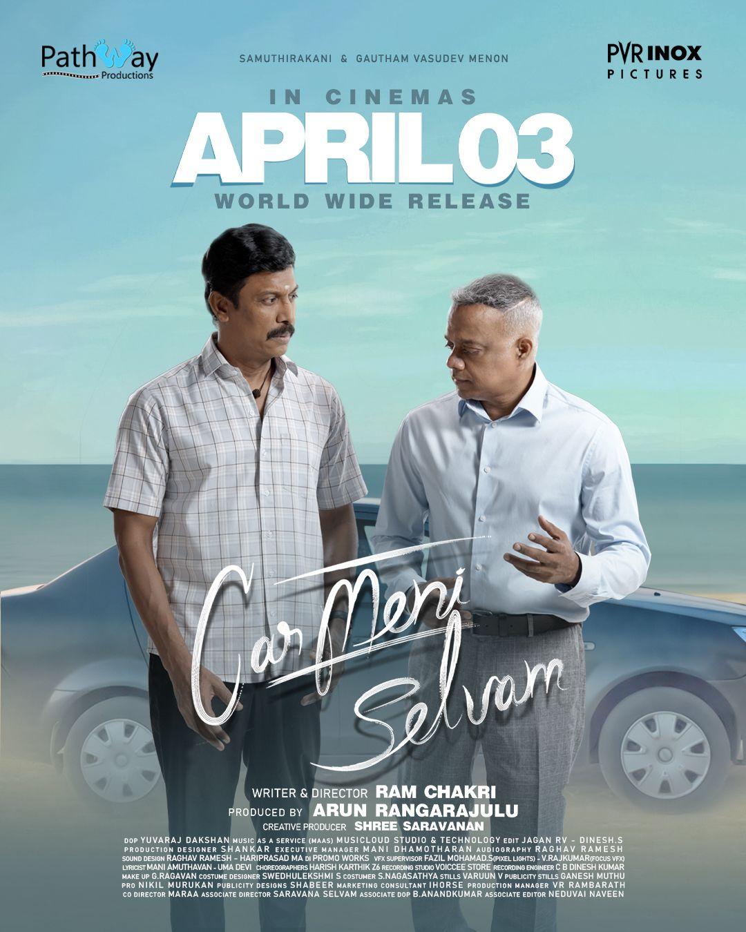Gautham Menon, Samuthirakani-starrer 'Carmeni Selvam' to hit screens on April 3