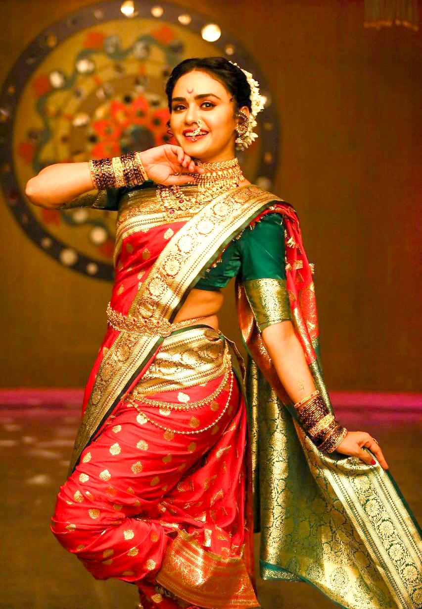 Amruta Khanvilkar is chuffed on receiving her first Maharashtra State Film Award