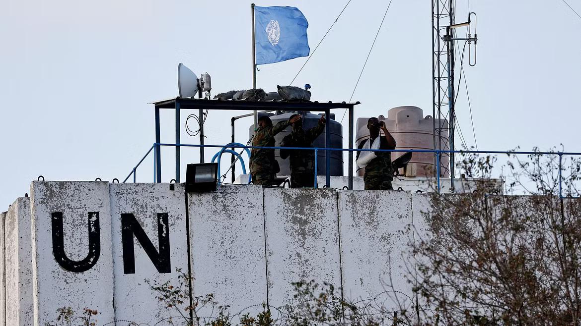 UNIFIL at Lebanese-Israeli border