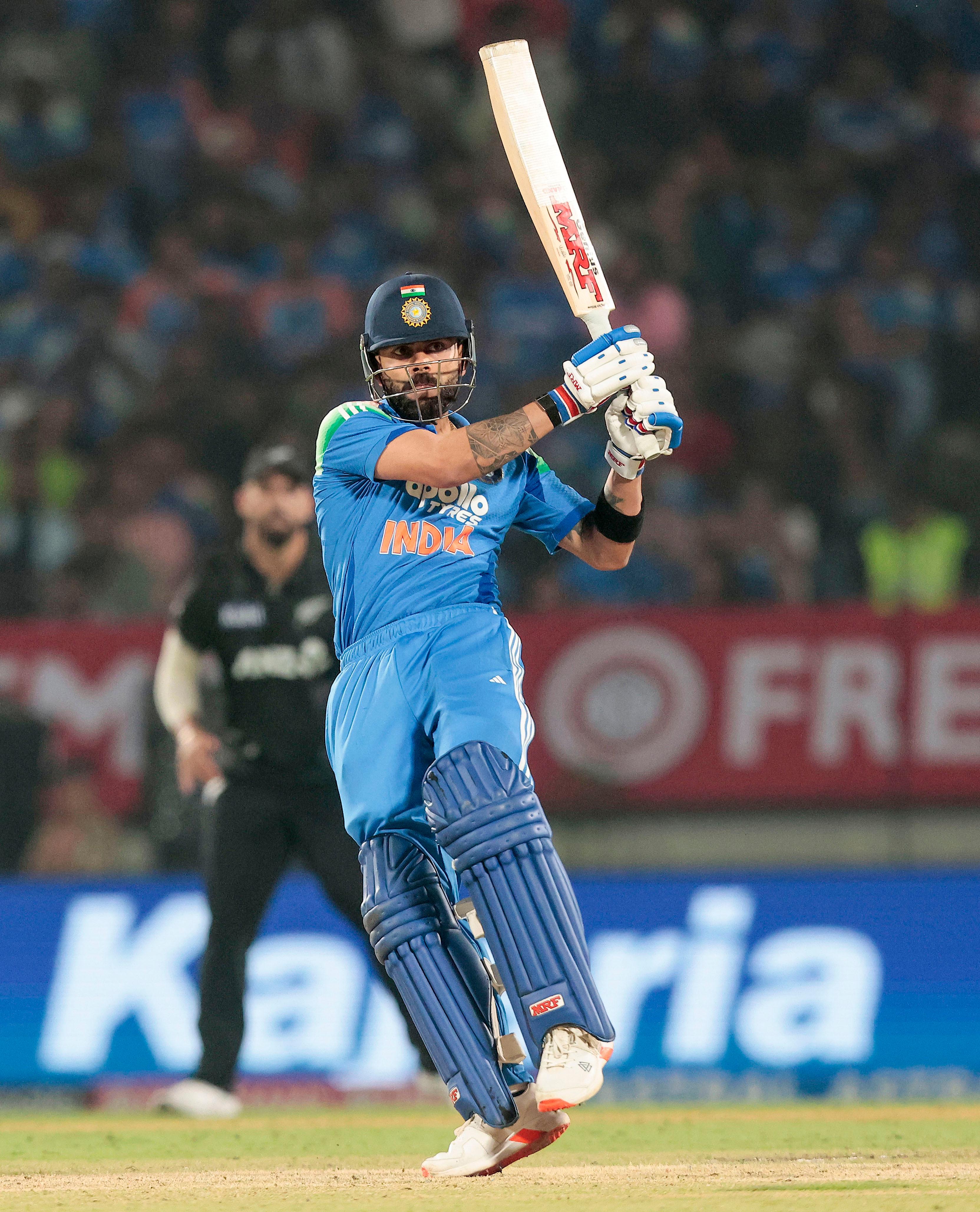 Virat Kohli surpasses Sangakkara, becomes second-highest run-scorer of all time