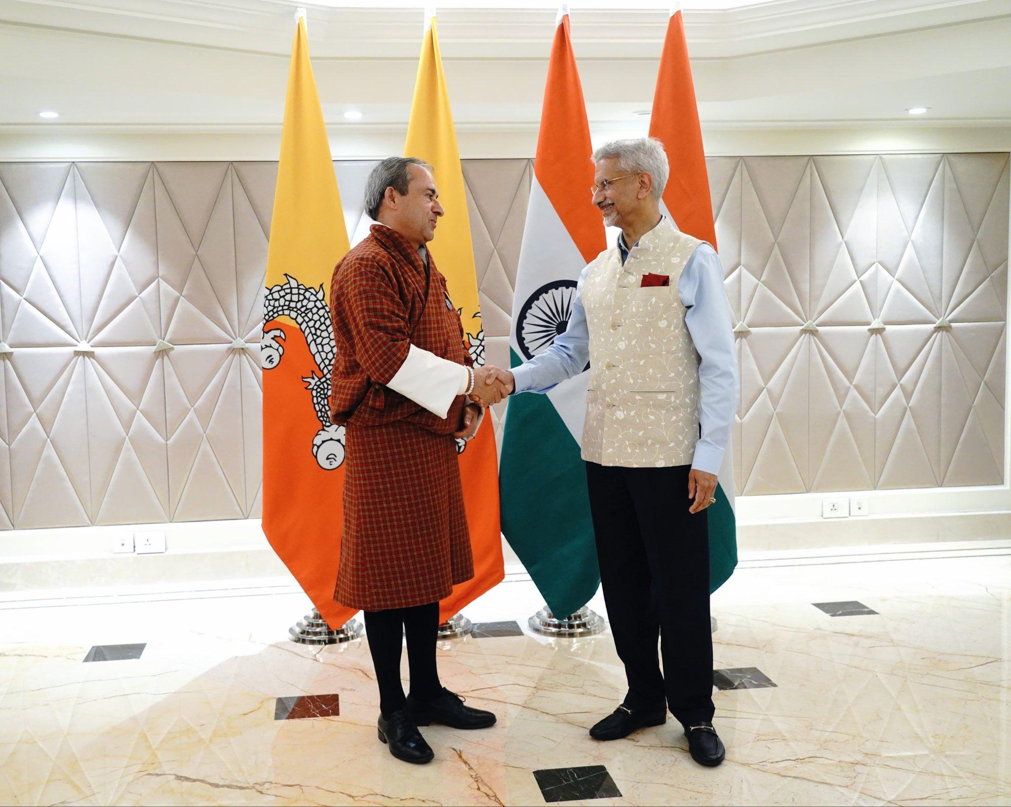 EAM Jaishankar meets counterparts from Mauritius and Bhutan, underlines India's commitment to deepen ties