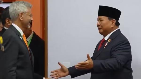 Jaishankar Meets Indonesian President