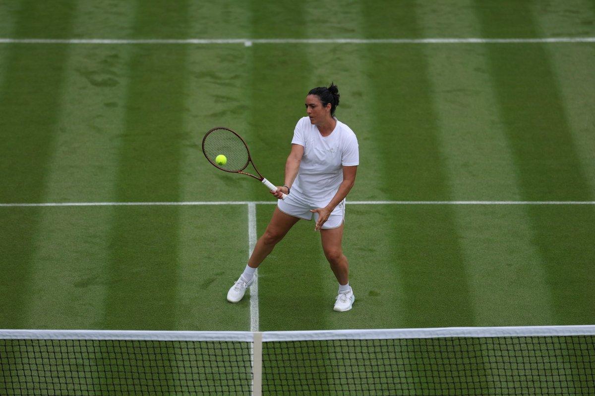 Wimbledon: Ons Jabeur retires in first round amid scorching heat
