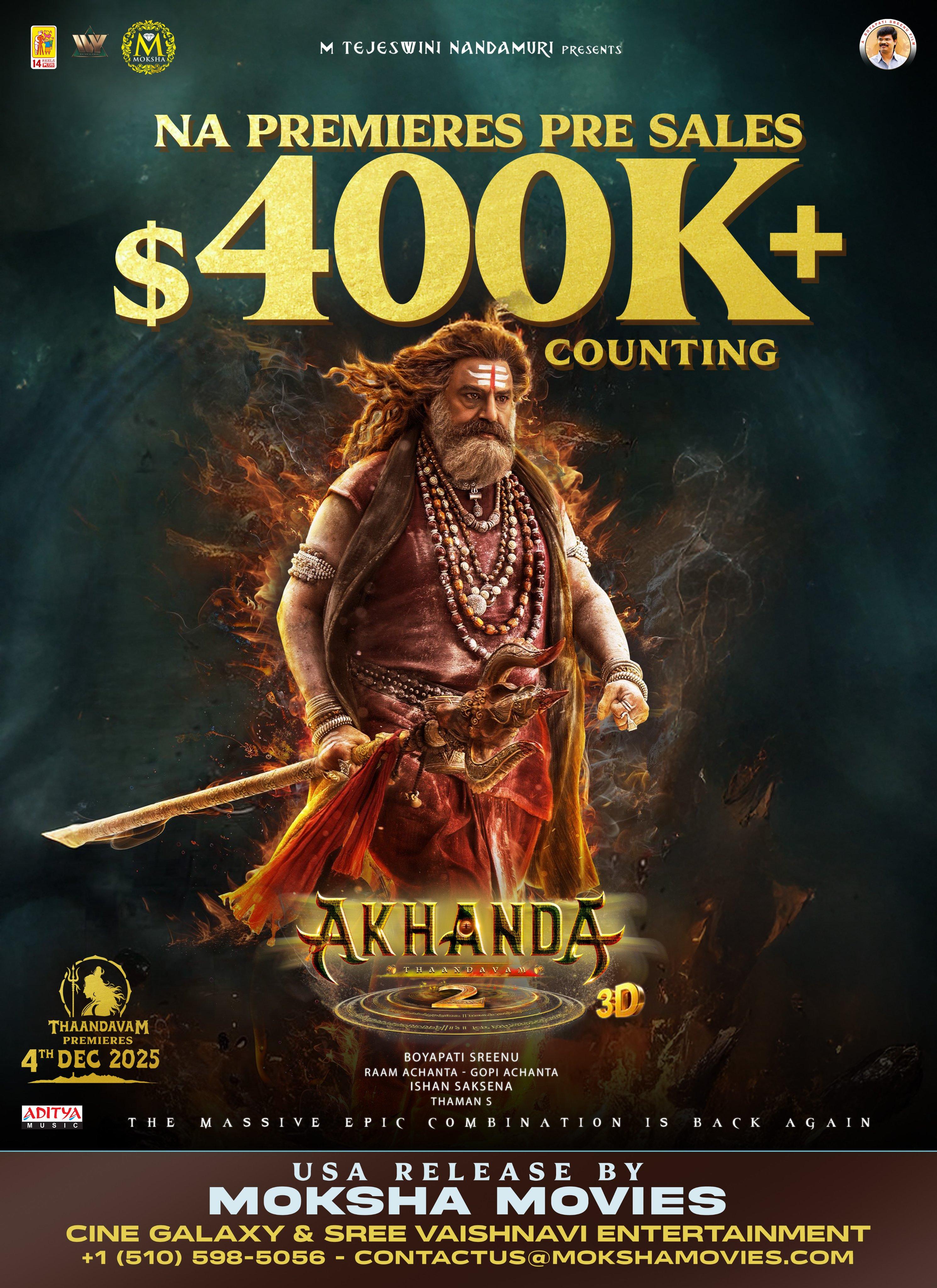 Premiere shows of Balakrishna's 'Akhanda 2: Thaandavam' cancelled in India due to technical issues, say makers