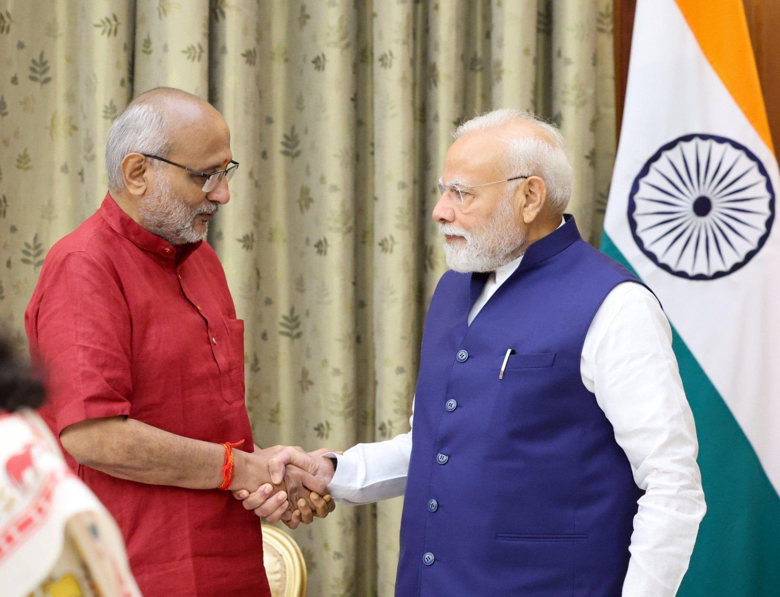 'Wishing him a successful VP tenure', PM Modi hails CP Radhakrishnan’s dedication to nation-building