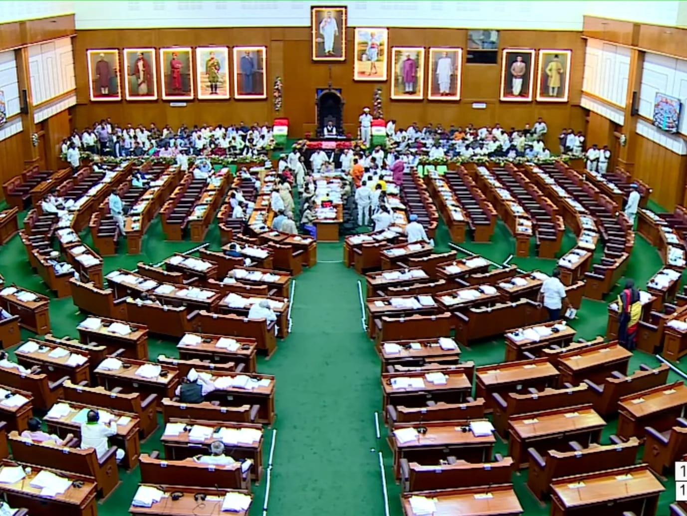 BJP stalls Question Hour in K'taka Assembly over Gruha Laxmi dues, seeks Minister’s reply