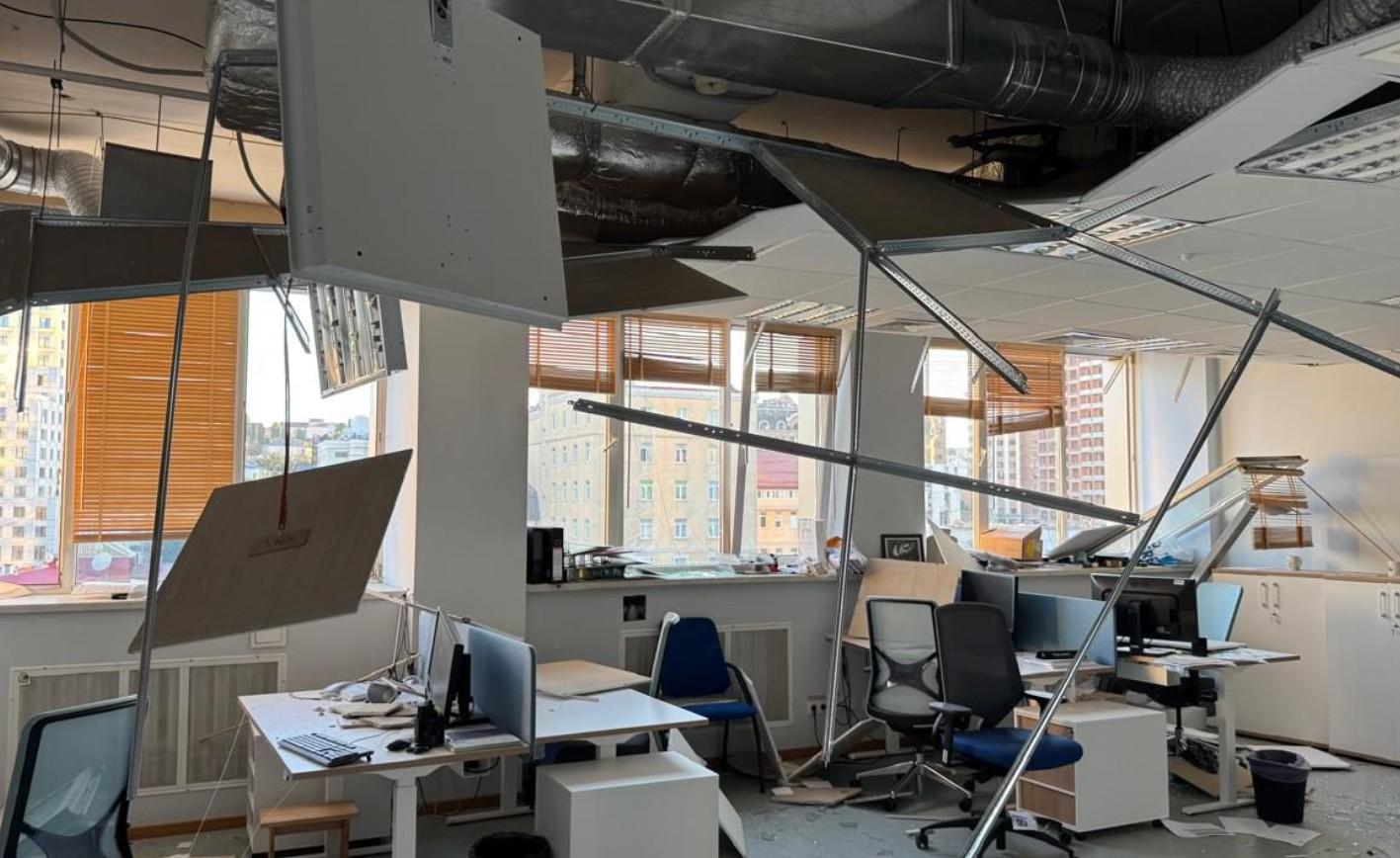 EU leaders condemn Russian strike on Kyiv that also hit European Union delegation's building