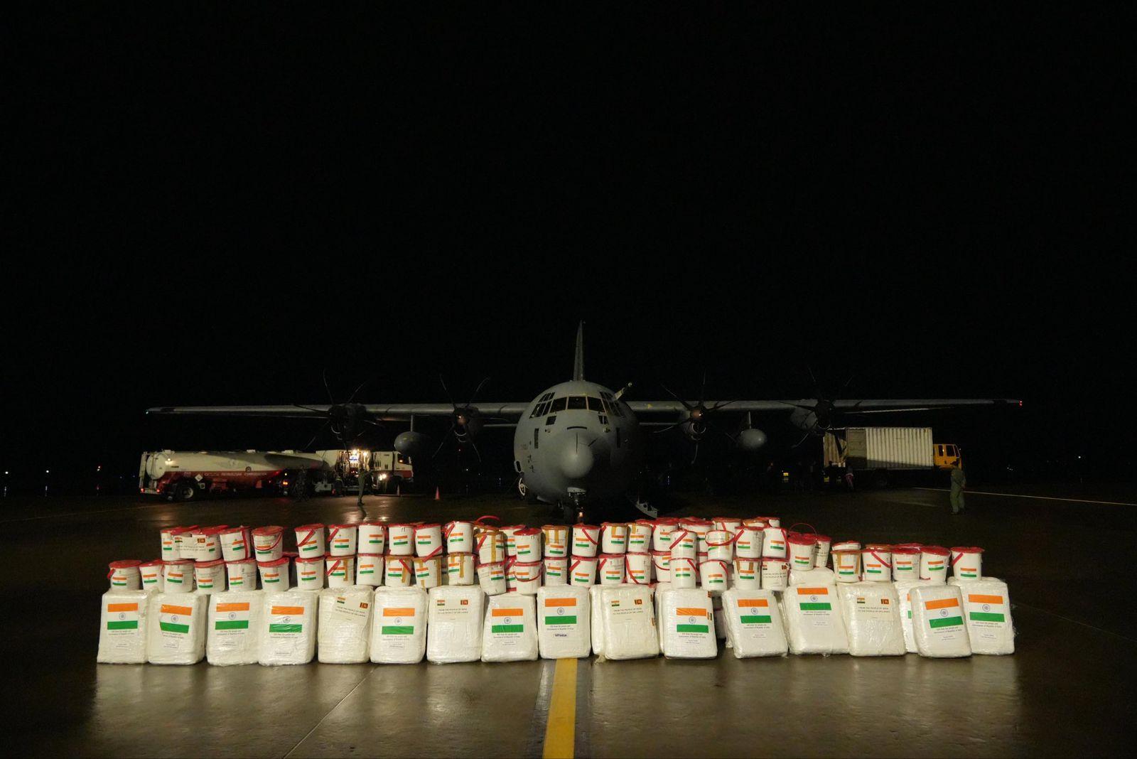 Operation Sagar Bandhu: India airlifts 12 tonnes of humanitarian relief to Colombo