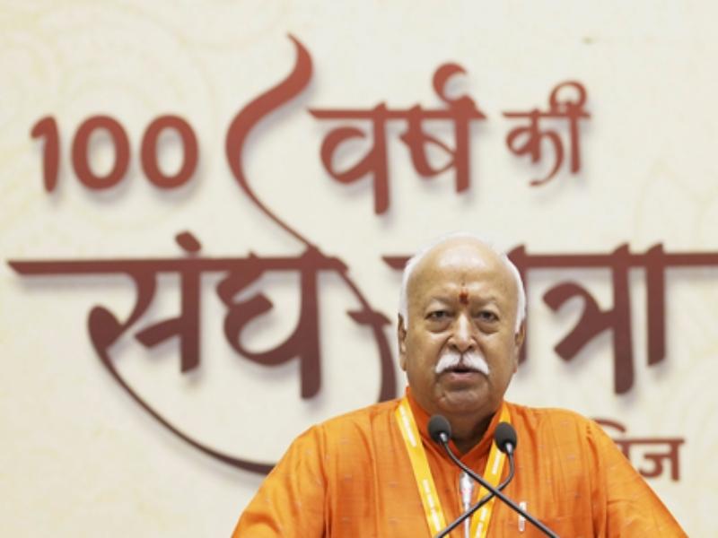 At book launch, Mohan Bhagwat highlights Narmada’s importance in shaping inner consciousness