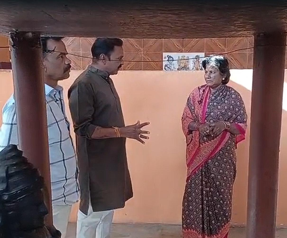 Tension in Ballari after meat found in Hanuman temple premises