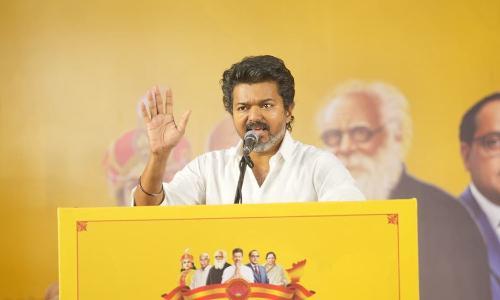 After Karur tragedy, Vijay resumes public outreach at Kancheepuram, attacks DMK