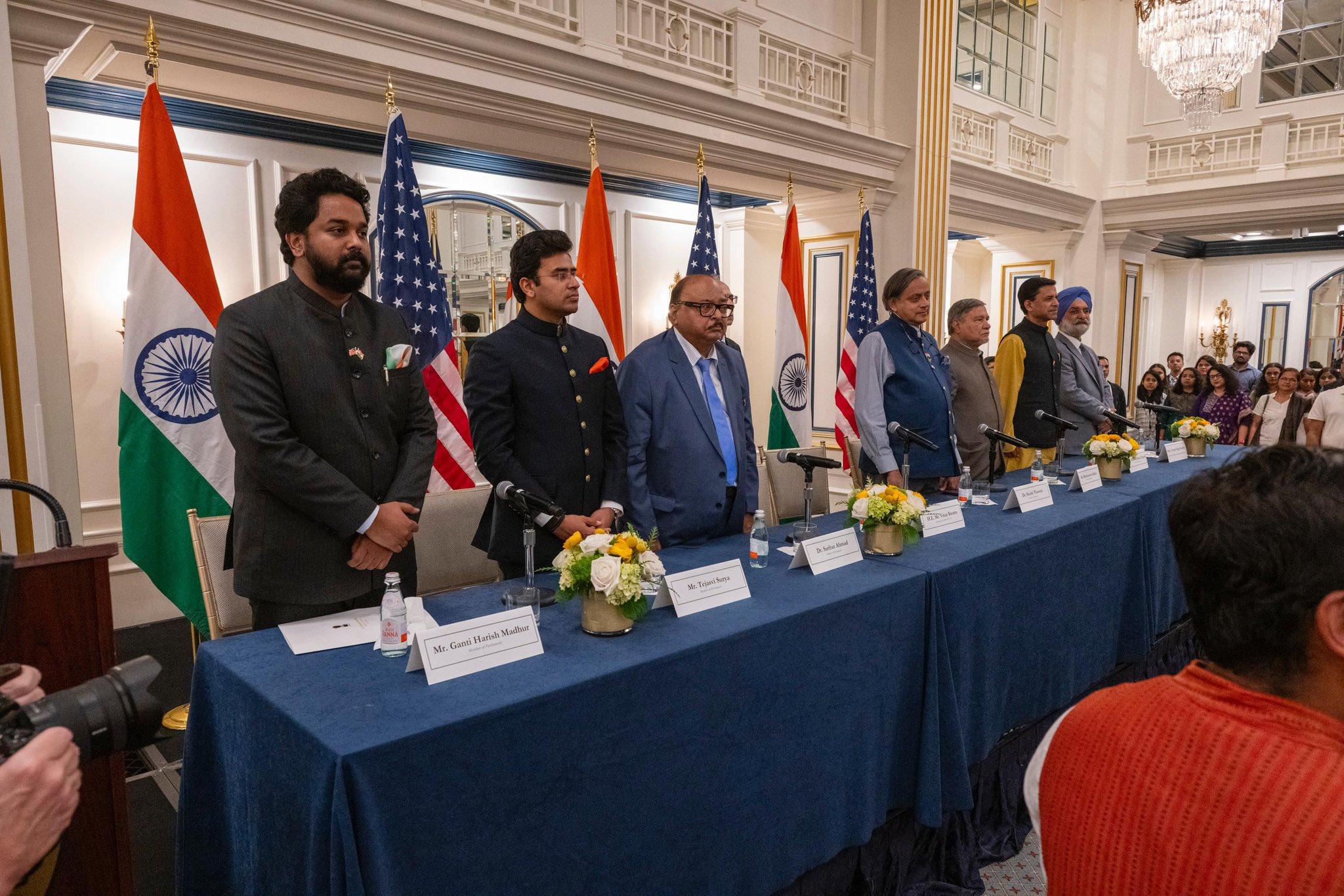 No sympathy for Pak, unequivocal support for India: All-party delegation in US