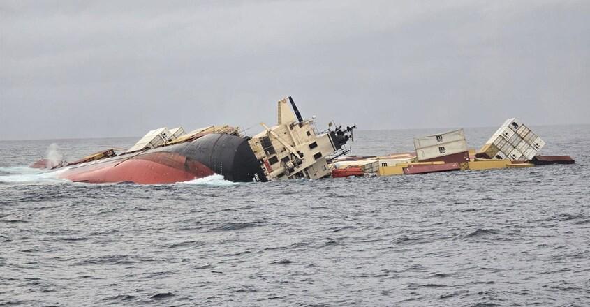 Kerala coast on high alert as containers from sunken ship wash ashore
