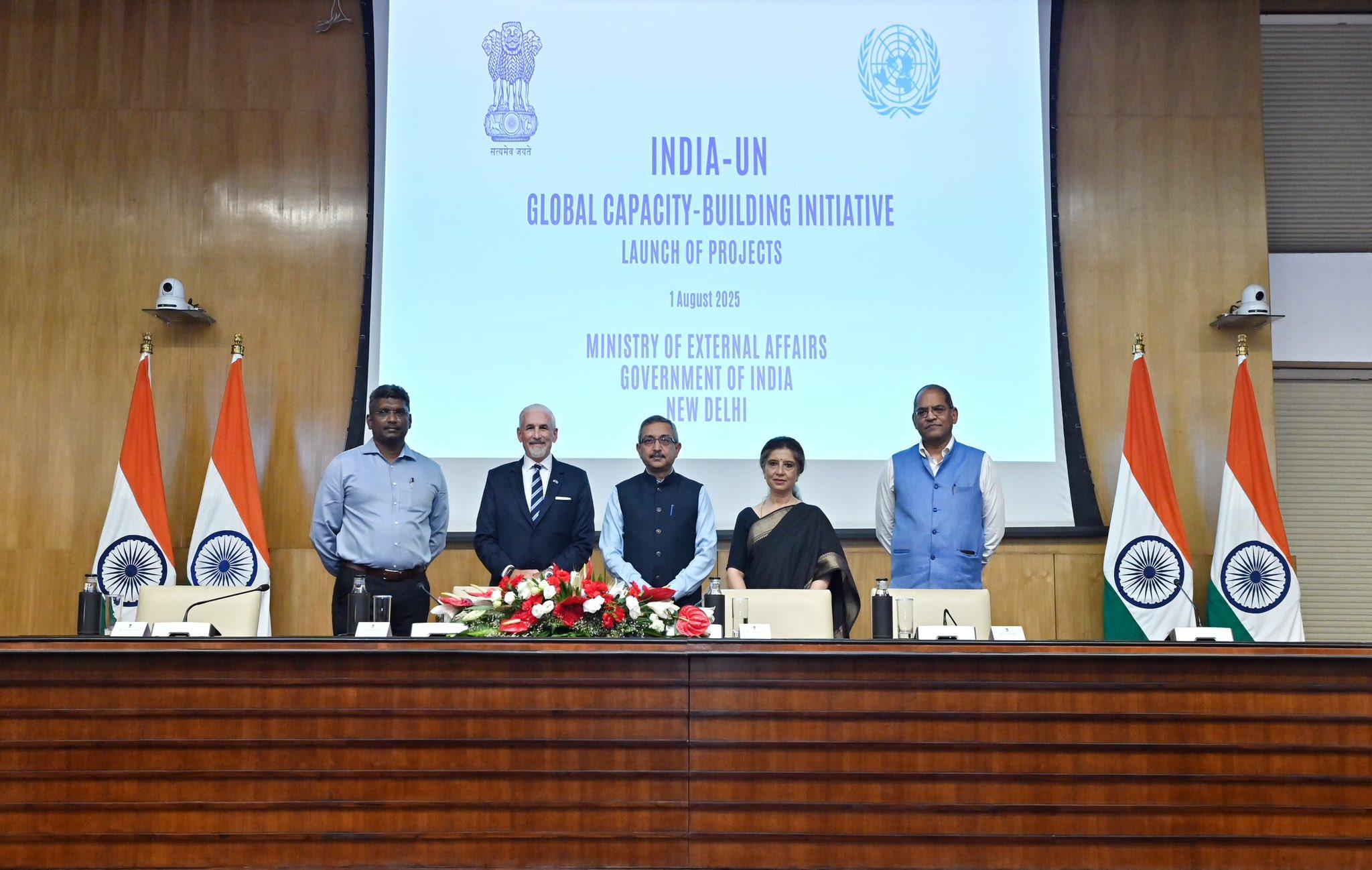 India-UN launch first phase of global capacity-building projects to boost South-South cooperation