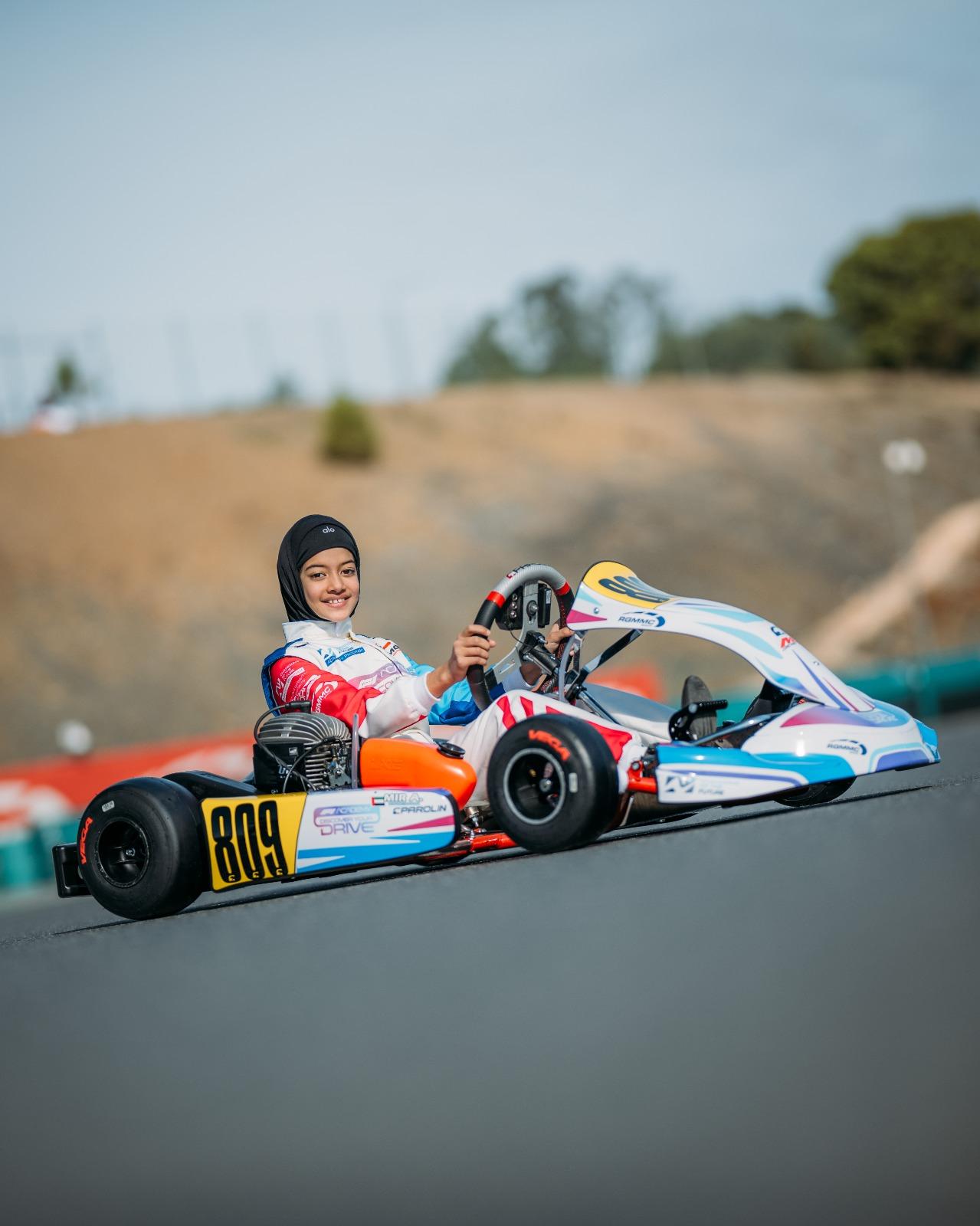 Indian Karting prodigy Atiqa Mir joins AKCEL GP Academy’s racing programme