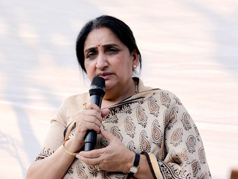 Sunetra Pawar takes charge as NCP national president