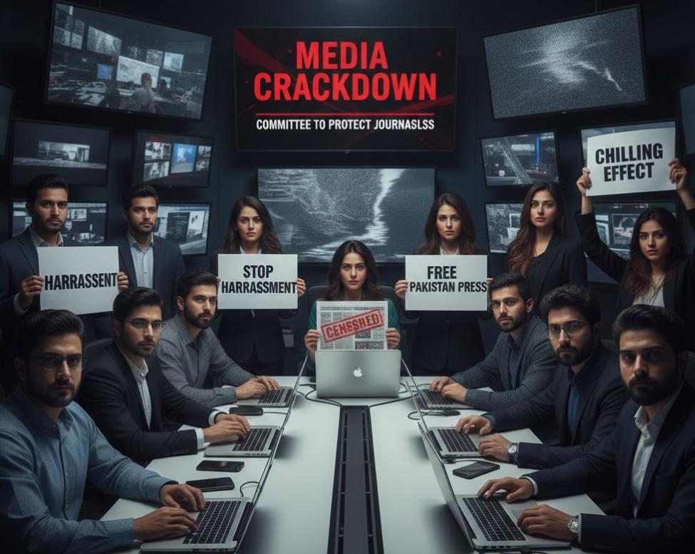 International groups warn of ‘chilling effect’ on Pakistan press, call to end harassment