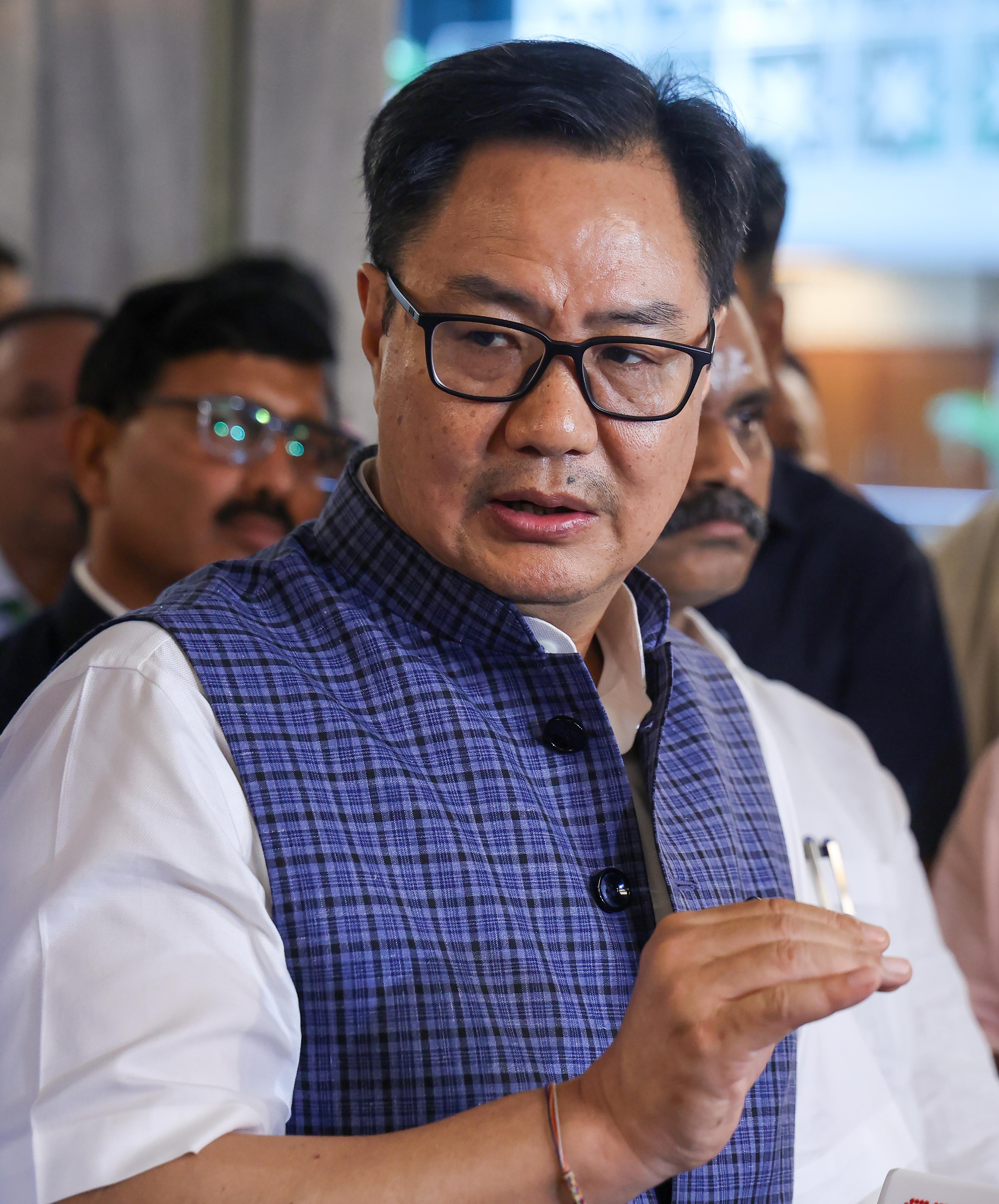 Quoting SC, Kiren Rijiju says Rahul Gandhi rebuked for 'irresponsible' Chinese occupying Indian territory claim