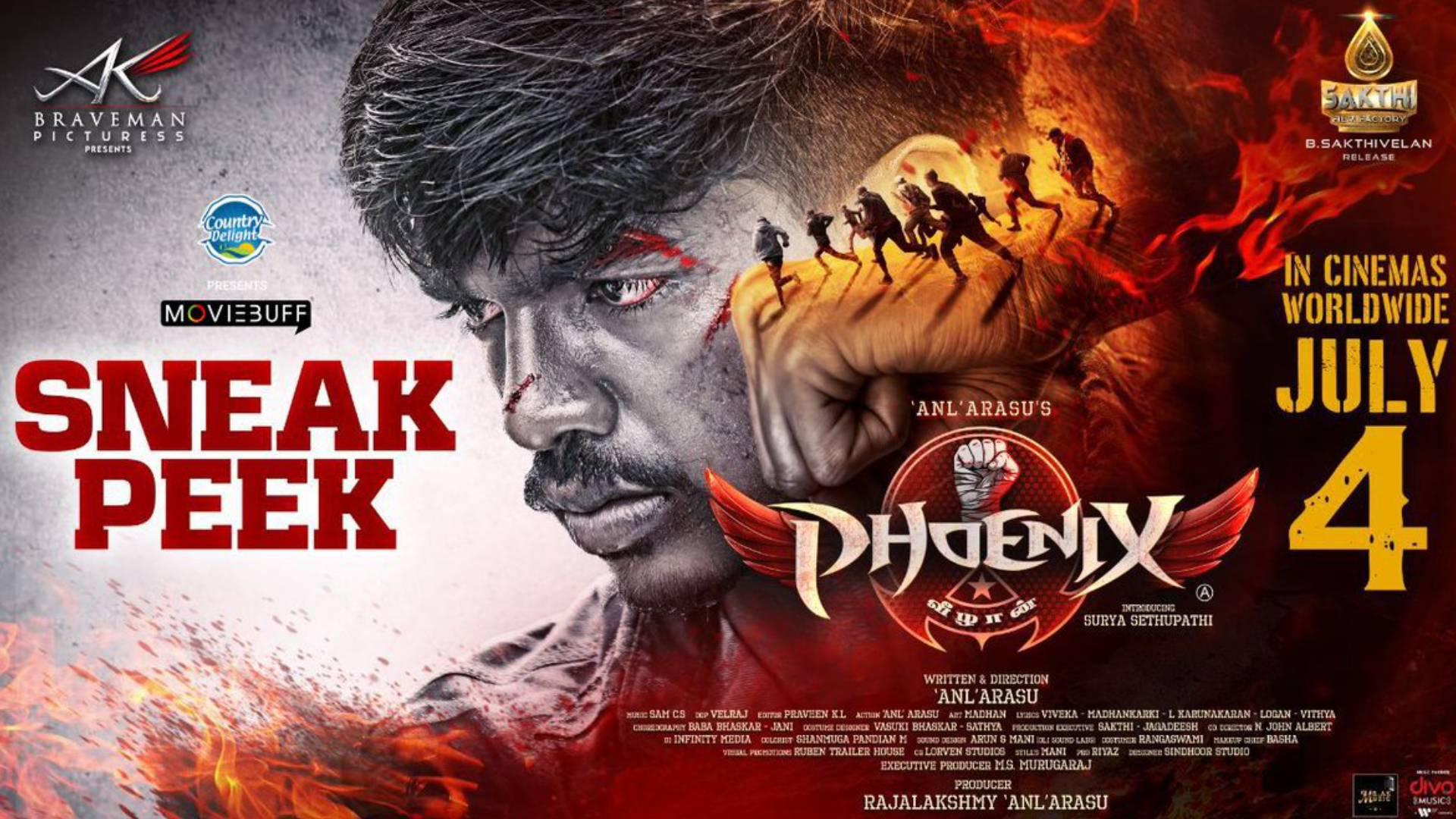 Sneak peek into Surya Sethupathi's 'Phoenix' released