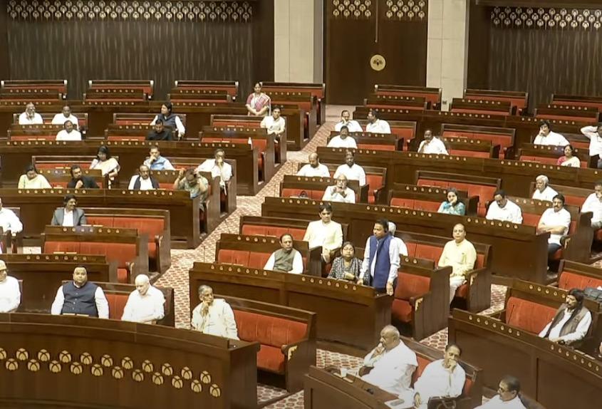 RS adjourned till Monday amid continued Oppn protest, legislative gridlock