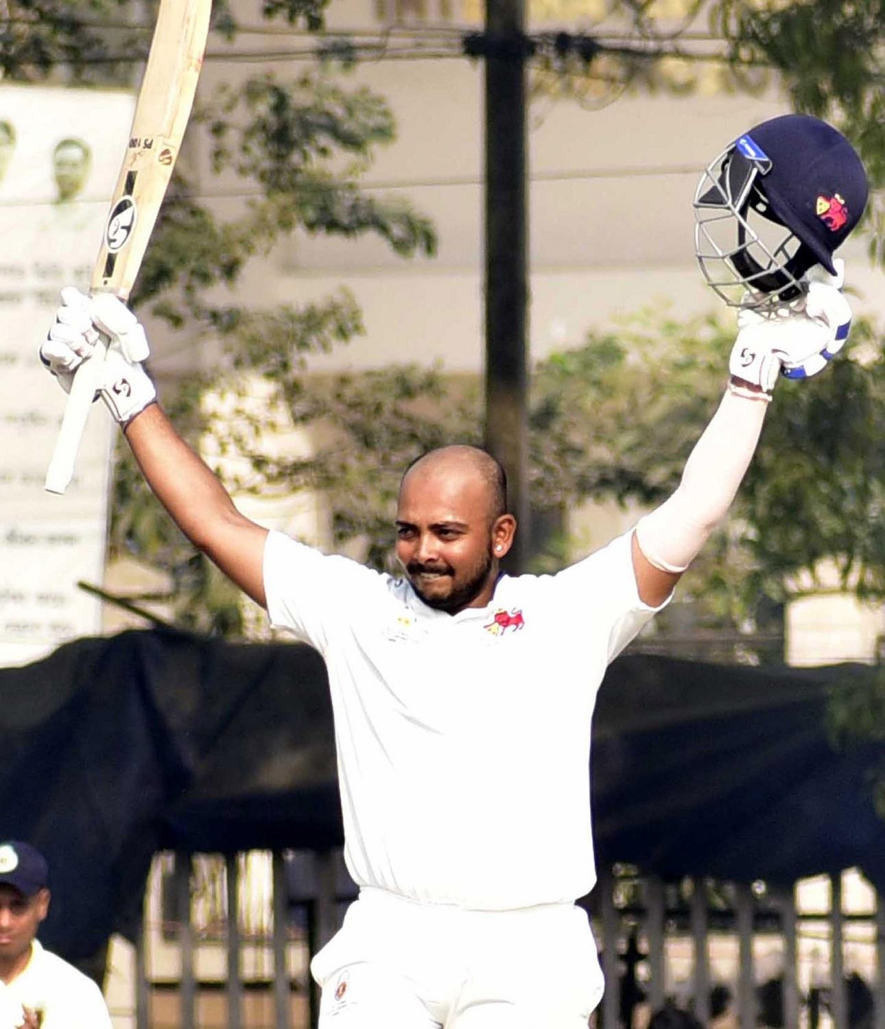 Prithvi Shaw marks Maharashtra debut with century in Buchi Babu Invitational