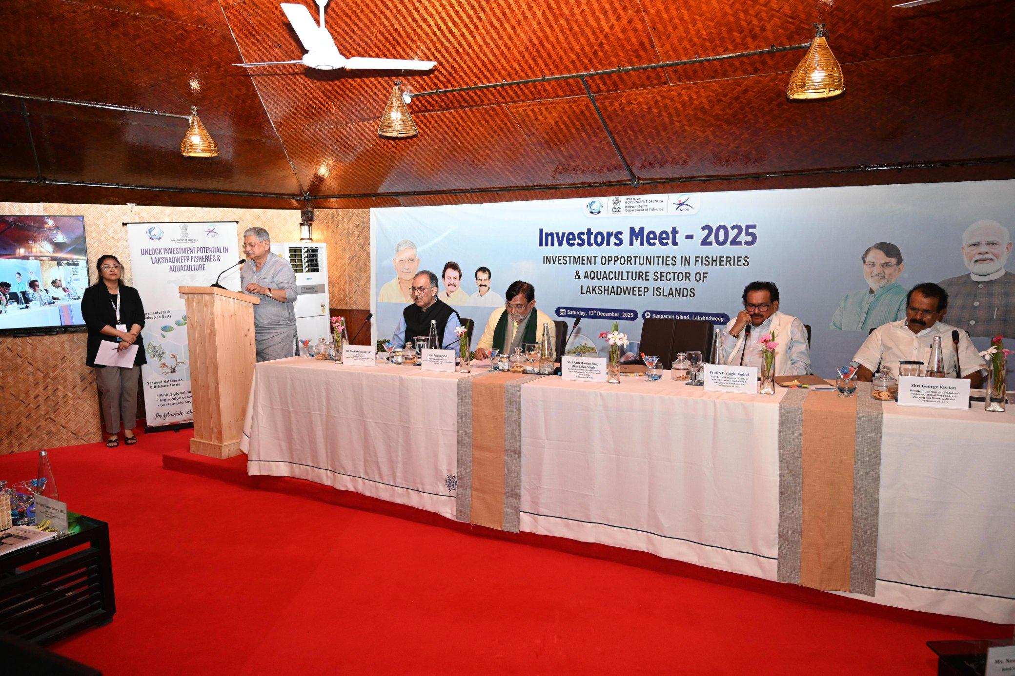 Investors ready to pump Rs 500 crore into Lakshadweep's Blue Economy (Lead)