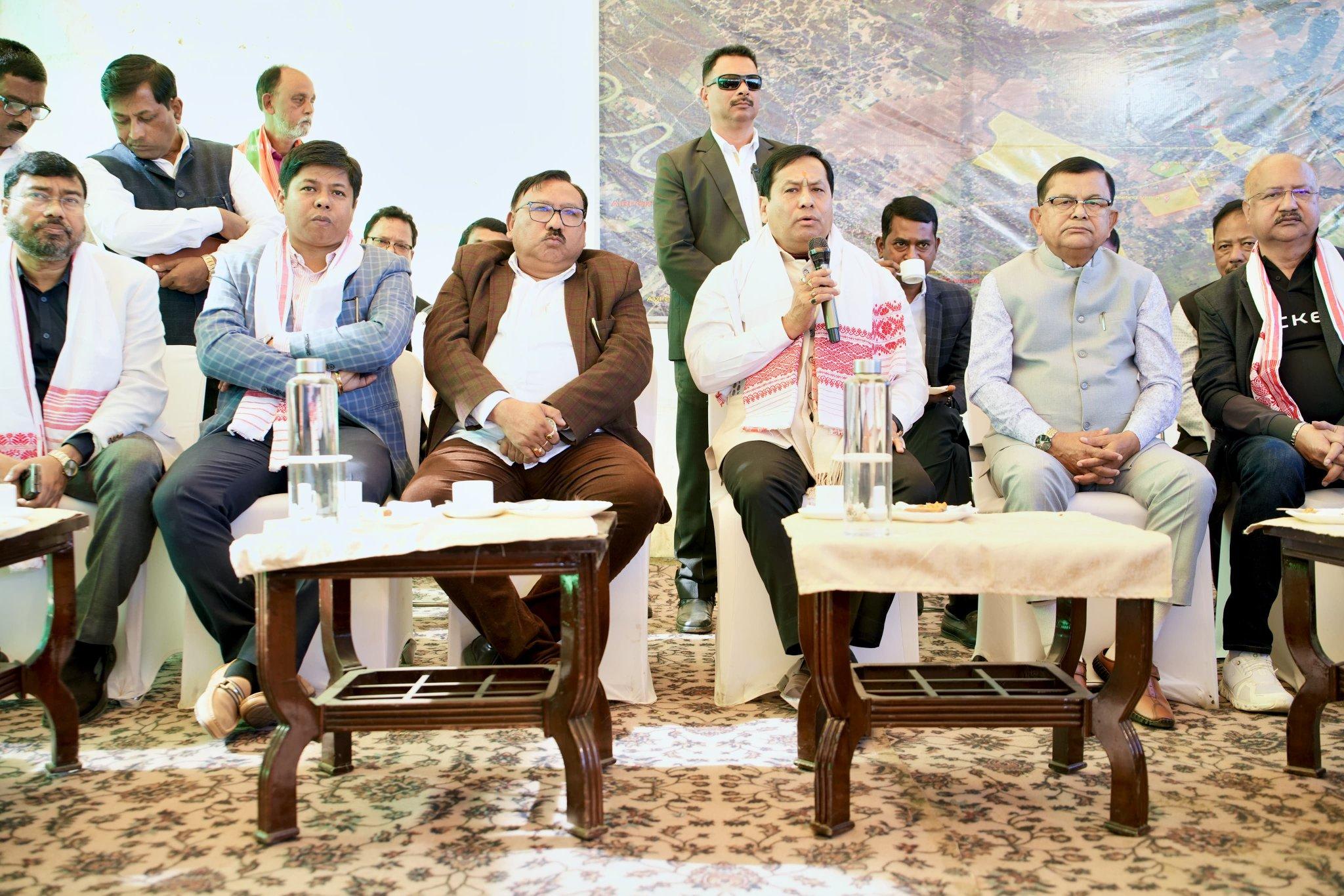 Sonowal reviews preparedness ahead of PM Modi’s visit to Assam