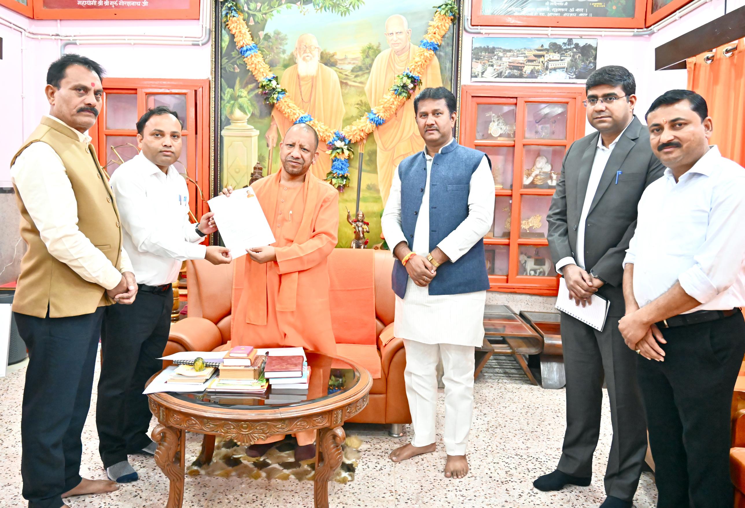 CM Yogi completes SIR voter list verification process in Gorakhpur