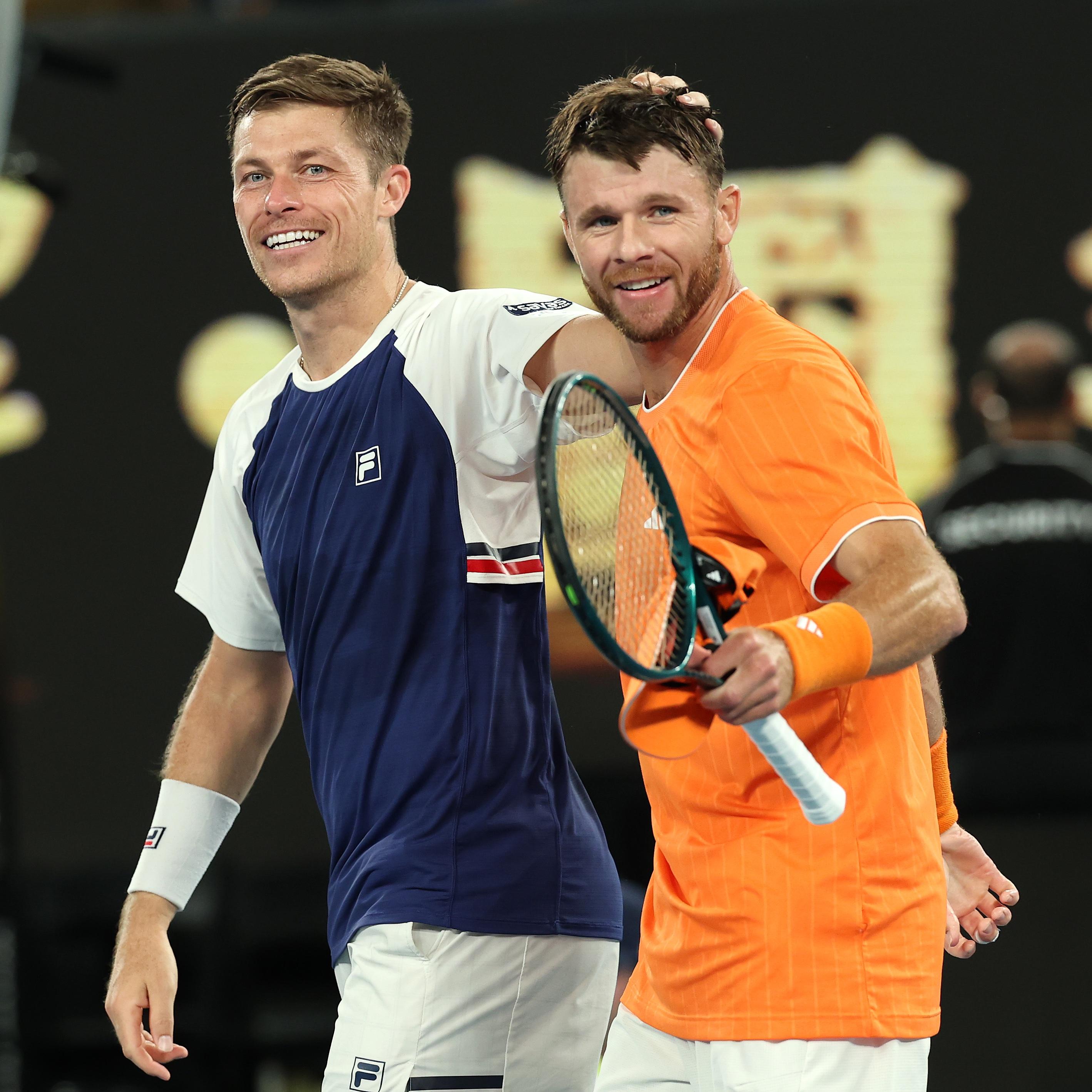 Harrison-Skupski win first major as team with Aus Open men's doubles crown