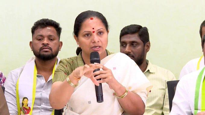 Kavitha alleges attempt to mortgage Musi lands to World Bank