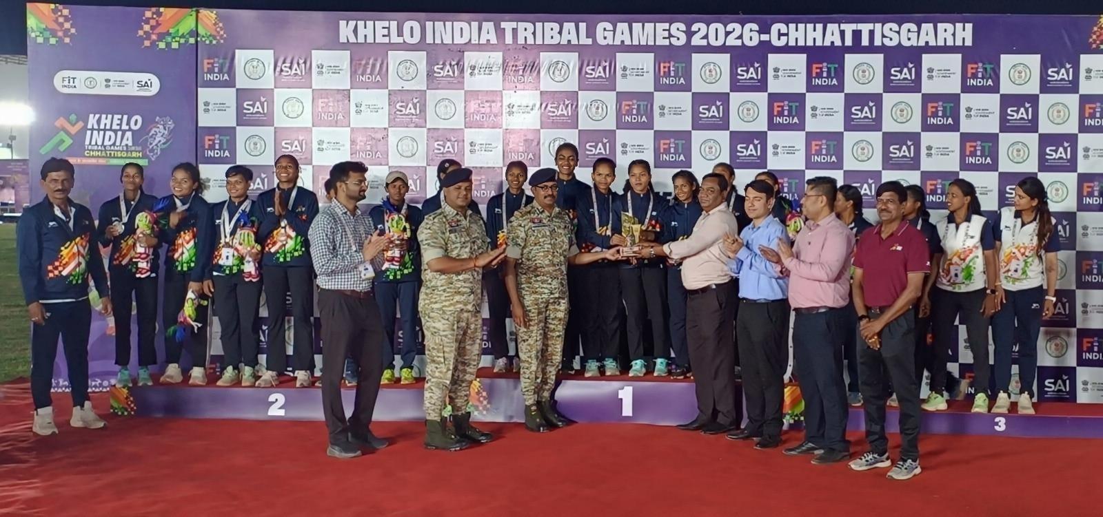 KITG 2026 Day 9: Chhattisgarh clinch women’s football gold, Soren, Reethushree, Nagini claim double in athletics