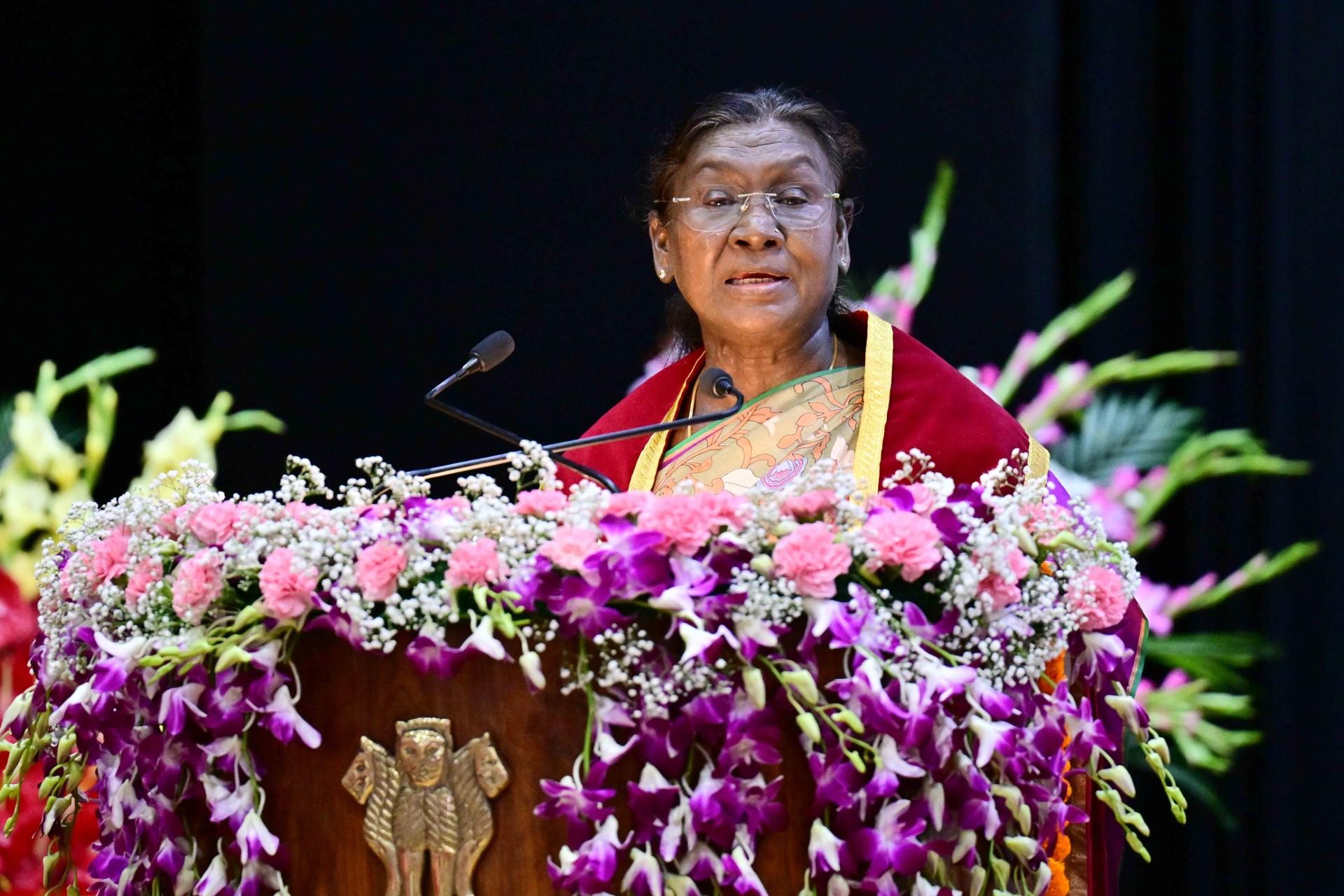 Serve rural areas, tribal people: President Murmu tells young doctors