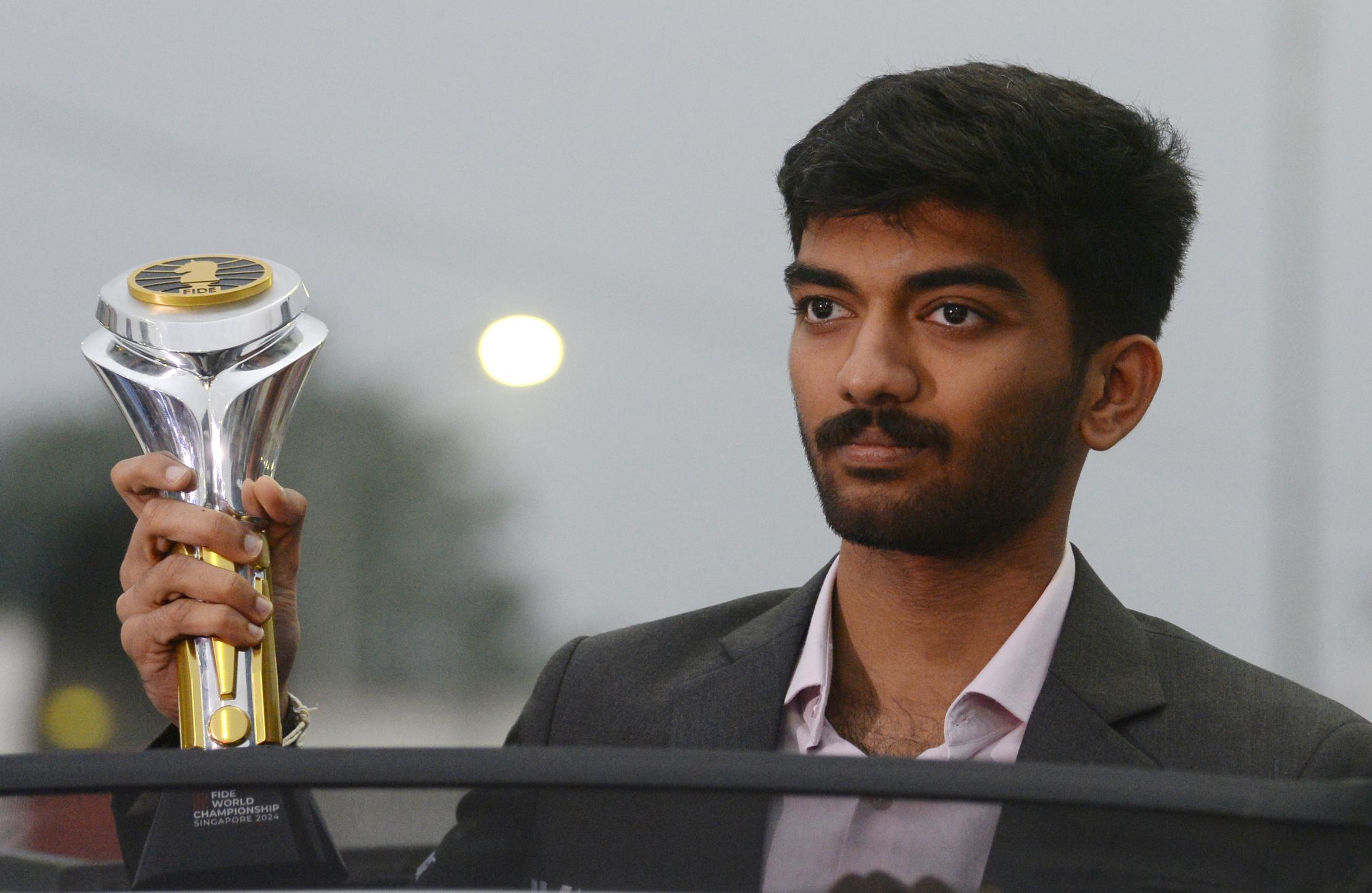 Dhawan hails Gukesh's first classical win over Carlsen as 'a moment of triumph'