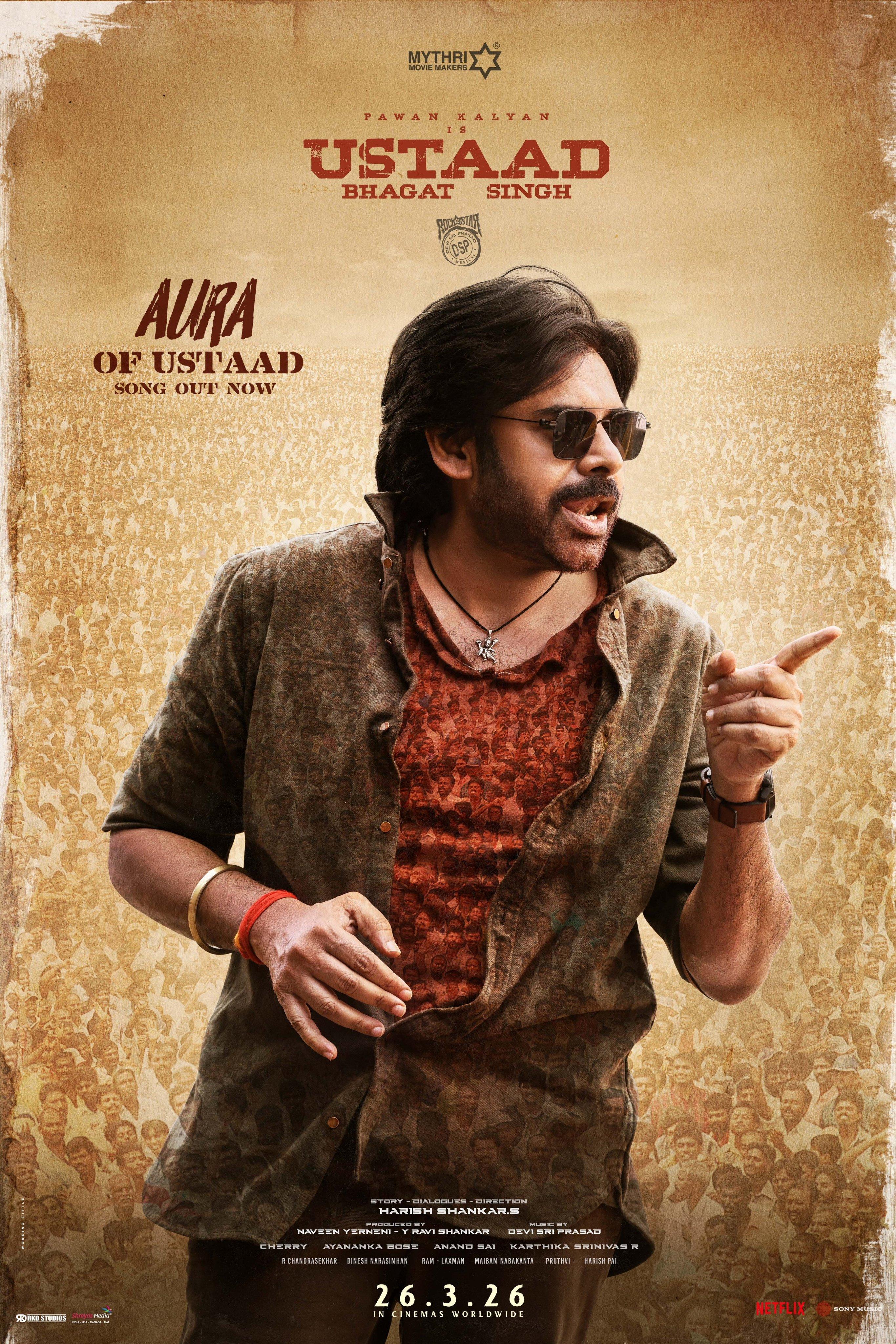 Pawan Kalyan's Ustaad Bhagat Singh makers now rope in Thaman to score background music for film!