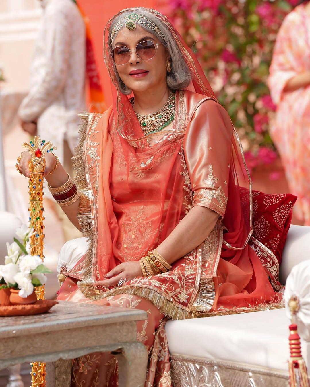 Zeenat Aman drops an appreciation post for the magicians behind Maji Sa’s look in 'The Royals'