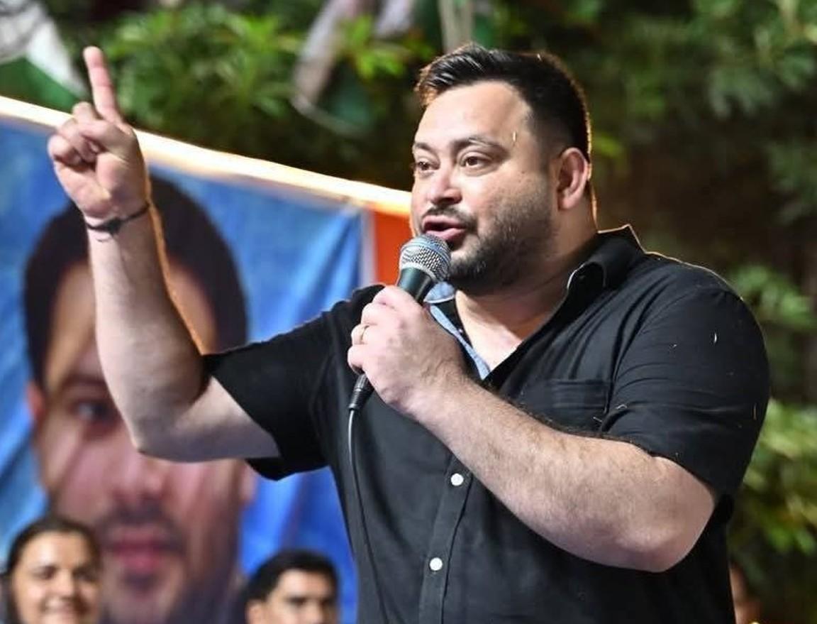 Tejashwi Yadav compares voter rights fight to freedom struggle; slams Nitish Kumar