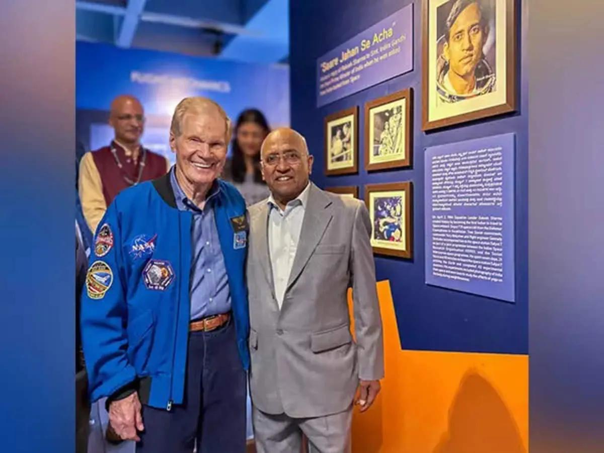 NASA Administrator Bill Nelson Delighted To Meet Rakesh Sharma