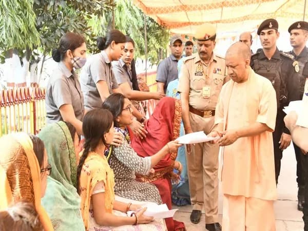 Yogi Holds 'Janata Darshan'