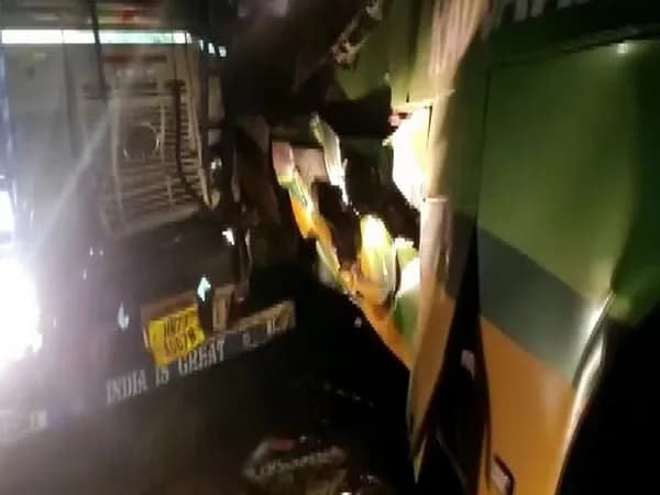 Bus-Truck Collision 
