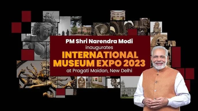 PM Inaugurates Int'l Museum Expo 2023