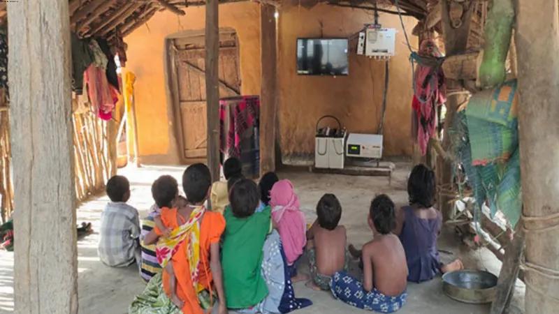 Chhattisgarh’s Sukma Village Puvarti Gets Solar-Powered TV