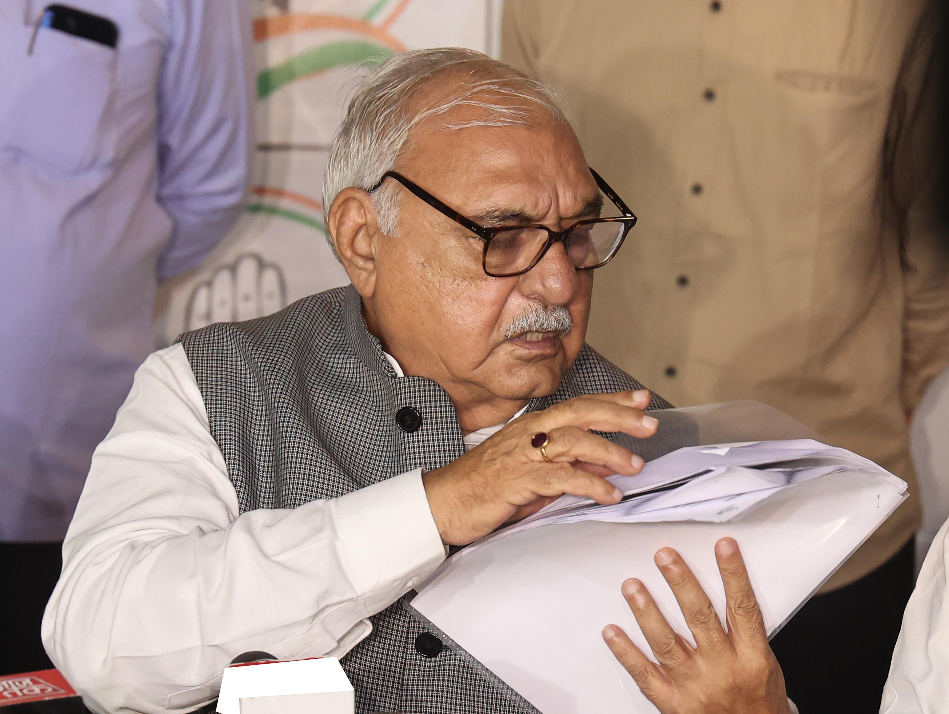 Haryana faces inflation, power and water crisis: Bhupinder Hooda