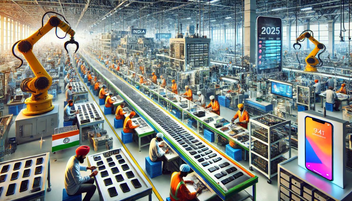 Indian mobile phone manufacturing