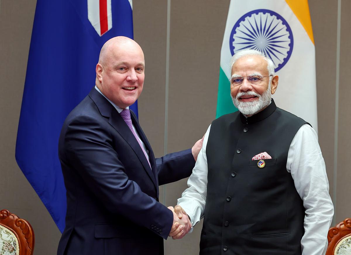 New Zealand PM Luxon