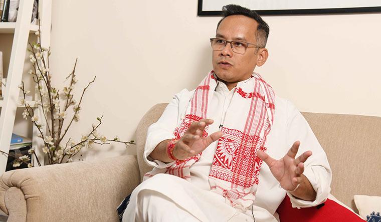 Congress MP Gaurav Gogoi